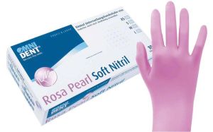Rosa Pearl Soft Nitril Gr. S (Omnident)