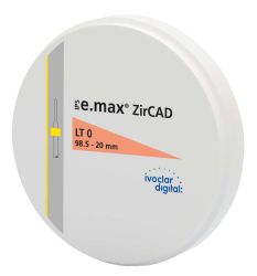 IPS e.max® ZirCAD LT 20mm 0 (Ivoclar Vivadent)