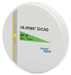 IPS e.max® ZirCAD MT 14mm A1 (Ivoclar Vivadent)