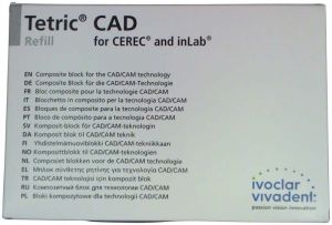 Tetric® CAD HT C14 A3 (Ivoclar Vivadent)
