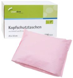 Kopfschutztaschen 25 x 33cm rosa (smartdent)