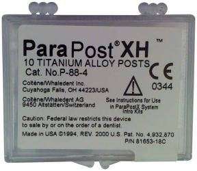 ParaPost® XH™ Titanstifte Gr. 4 gelb (Coltene Whaledent)