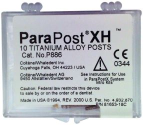 ParaPost® XH™ Titanstifte Gr. 6 schwarz (Coltene Whaledent)