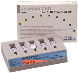 IPS e.max® CAD LT I12 A2 (Ivoclar Vivadent)