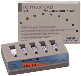 IPS e.max® CAD LT I12 BL 1 (Ivoclar Vivadent)