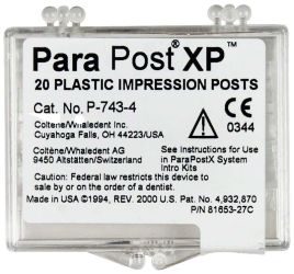 ParaPost® XP™ Abformstifte 20er Gr. 4 gelb (Coltene Whaledent)