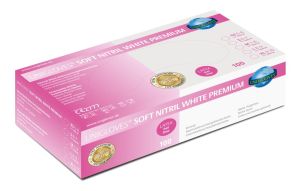 Soft Nitril white Premium Gr. S (Unigloves)