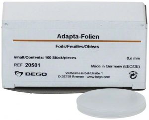 Adapta-Tiefziehsystem Folien 0,6mm transparent (BEGO)