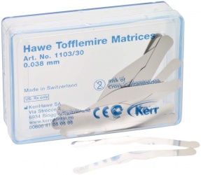 Hawe Tofflemire Matrizen 1103/30 0,038mm dünn (Kerr)