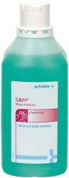 S&M Waschlotion 1 Liter Spenderflasche (Schülke & Mayr)