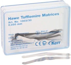 Hawe Tofflemire Matrizen 1003/30 0,05mm dünn (Kerr)
