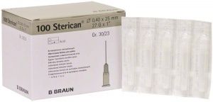 Sterican Dentalkanülen 27G  0,4 x 25mm (B. Braun Petzold)