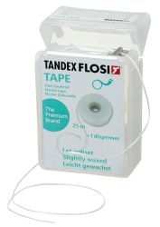 TANDEX® FLOSI™ Zahnseide flach, gewachst, 25m (Tandex)