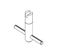 Gegenhalteschlüssel T-Form für C2 Motorhandstück (Schick Dental)